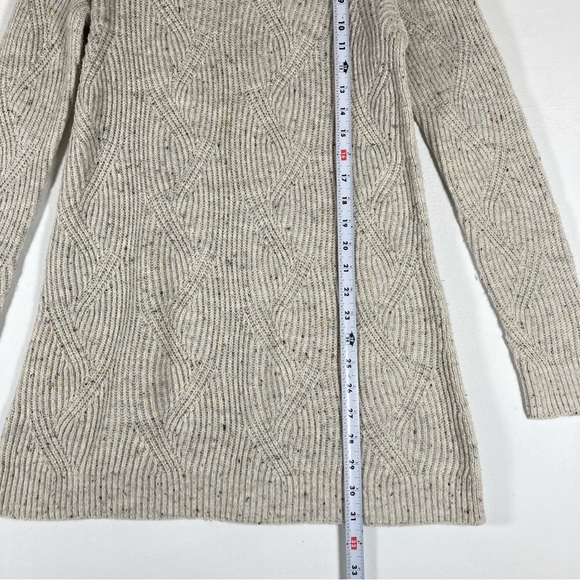 J. Jill Womens Sweater Pullover Beige Long Sleeve Relaxed Round Neck Knit XS - Picture 6 of 15